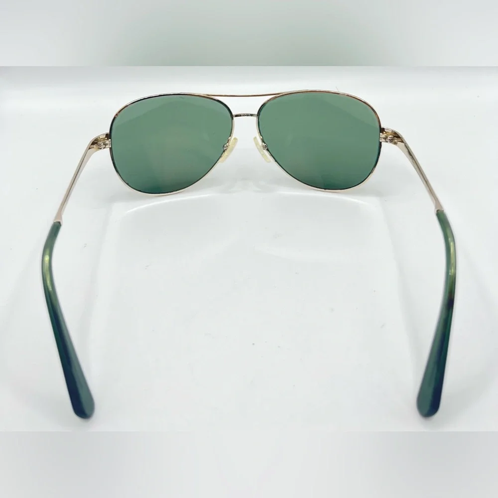Vintage Calvin Klein CK7415S Gold Pilot Sunglasses Frames Only - Picture 6 of 8